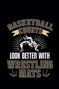 Basketball Courts Look Better With Wrestling Mats