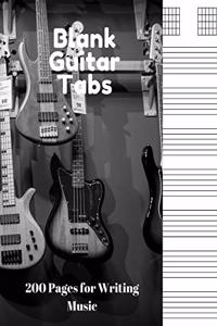 Blank Guitar Tablatures