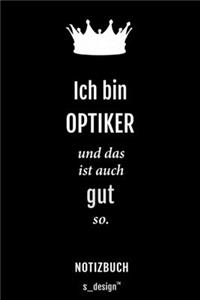 Notizbuch für Augen-Optiker / Optiker