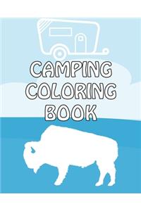 Camping Coloring Book