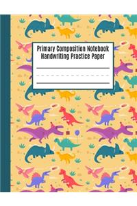 Primary Composition Notebook Handwriting Practice Paper