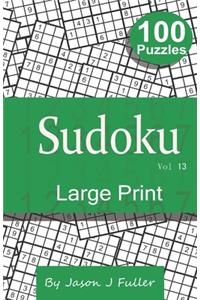 Sudoku Vol 13 large print