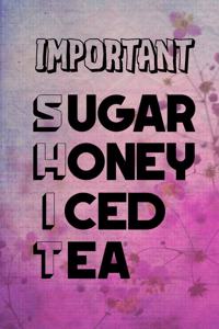 Important Sugar Honey Iced Tea