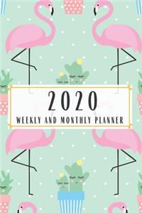 2020 Weekly And Monthly Planner