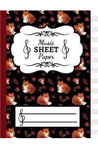 Music Sheet Paper