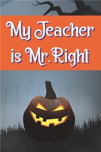 My Teacher is Mr. Right