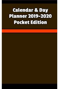 2019-2020 Calendar & Day Planner Pocket Edition