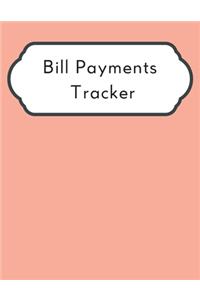 Bill Payments Tracker