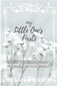 My Little One's Firsts