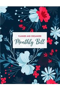 Monthly Bill Planner and Organizer