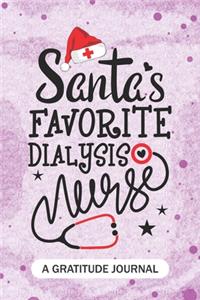 Santa's Favorite Dialysis Nurse - A Gratitude Journal