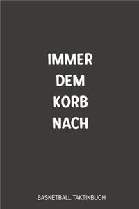Immer dem Korb nach Basketball Taktikbuch