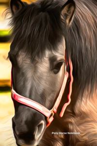 Pony Horse Notebook