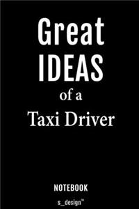 Notebook for Taxi Drivers / Taxi Driver