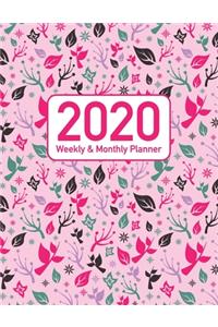 2020 Weekly and Monthly Planner