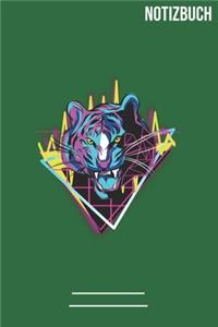 Notizbuch quadratisch Tiger