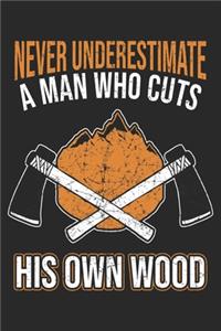 Never Underestimate A Man Who Cuts
