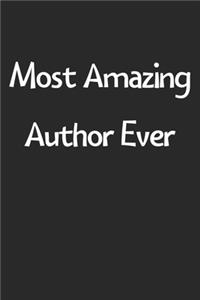 Most Amazing Author Ever
