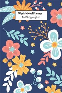 Weekly Meal Planner And Shopping List