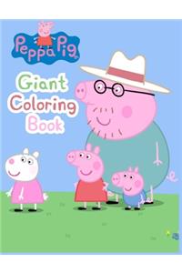 Giant Coloring Book Peppa Pig