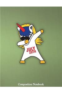 July 20 Composition Notebook