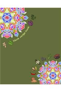 Blank Recipe Book
