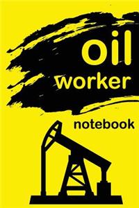 Oil worker notebook
