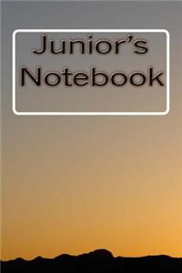 Junior's Notebook