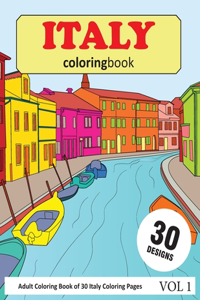 Italy Coloring Book