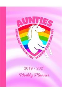 2019 - 2021 Weekly Planner