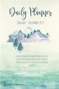Daily Planner January - December 2019