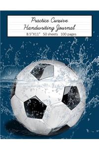 Practice Cursive Handwriting Journal