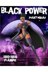 Black Power Phanthomah 2019-2020 Planner