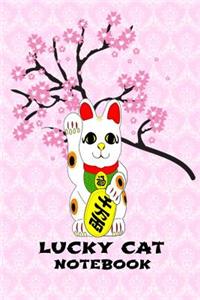 Lucky Cat Notebook