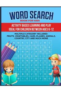 Word Search Book for Kids