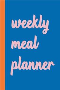 Weekly Meal Planner