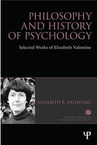 Philosophy and History of Psychology