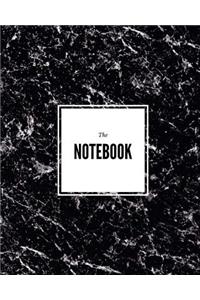 The Notebook - Black Marble Composition Book