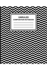Unruled Composition Notebook