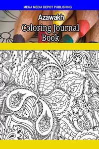 Azawakh Coloring Journal Book