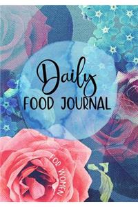 Daily Food Journal For Women