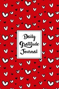 Gratitude Journal Scribbly Hearts Pattern 14