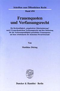 Frauenquoten Und Verfassungsrecht