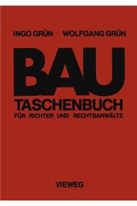 Bautaschenbuch Für Richter Und Rechtsanwälte