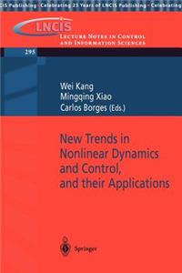 New Trends in Nonlinear Dynamics and Control, and Their Applications