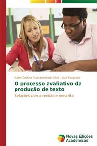 O processo avaliativo da produção de texto