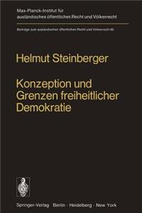 Konzeption Und Grenzen Freiheitlicher Demokratie