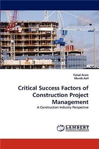 Critical Success Factors of Construction Project Management