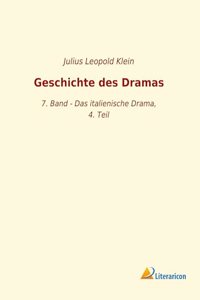 Geschichte des Dramas