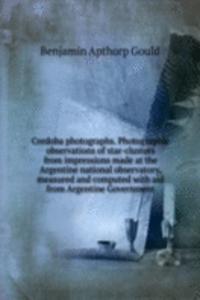 CORDOBA PHOTOGRAPHS. PHOTOGRAPHIC OBSER